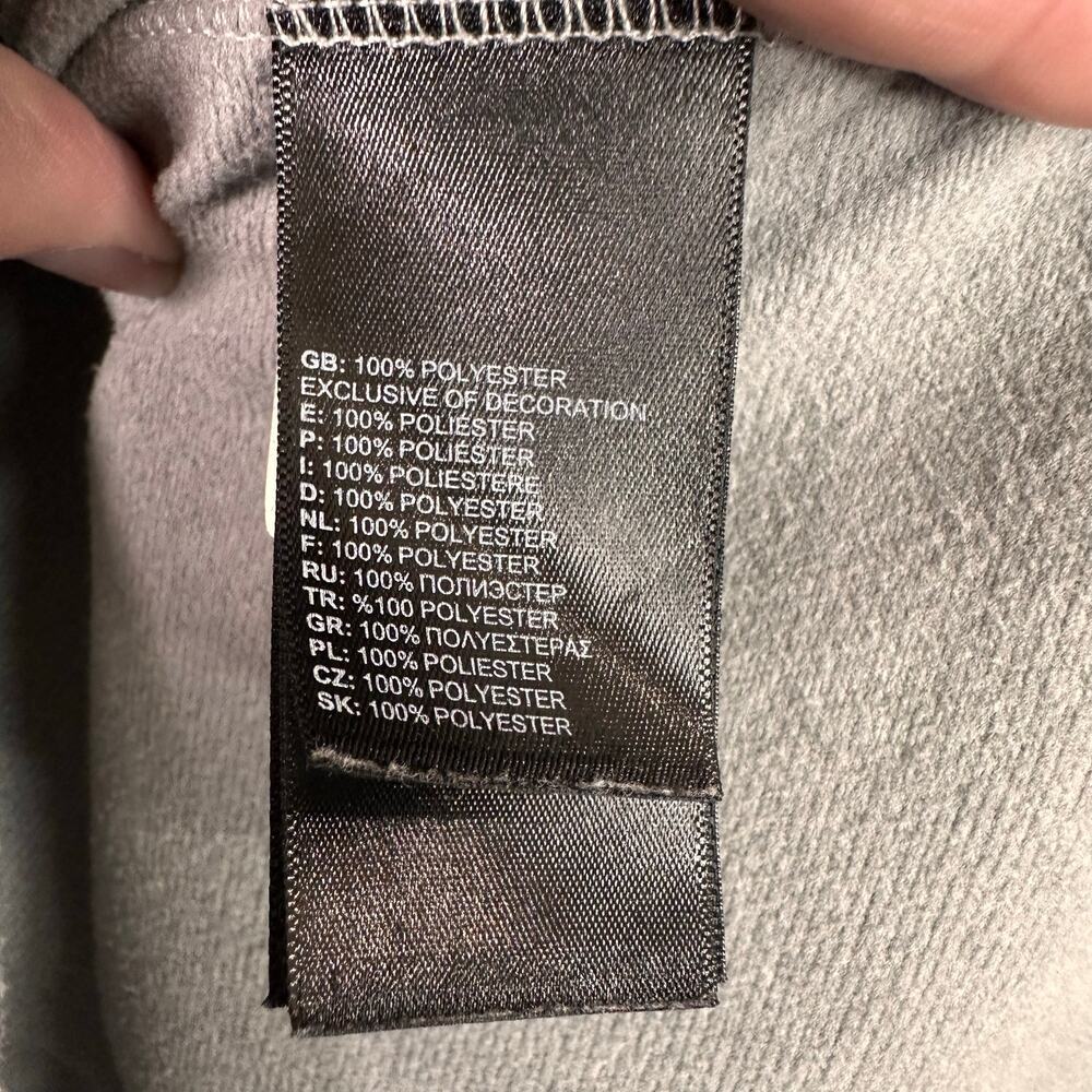 The North Face Womens Tech Mezzaluna Hoodie Jacket Full Zip Medium Gray Outdoor - Picture 8 of 9